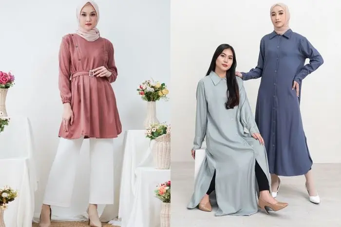 10 Baju Tunik Murah Model & Desain Terbaru